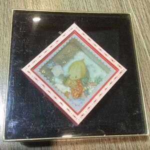 Hallmark Tree Trimmer Collection 1983 Christmas Ornament Joy to the World Scene